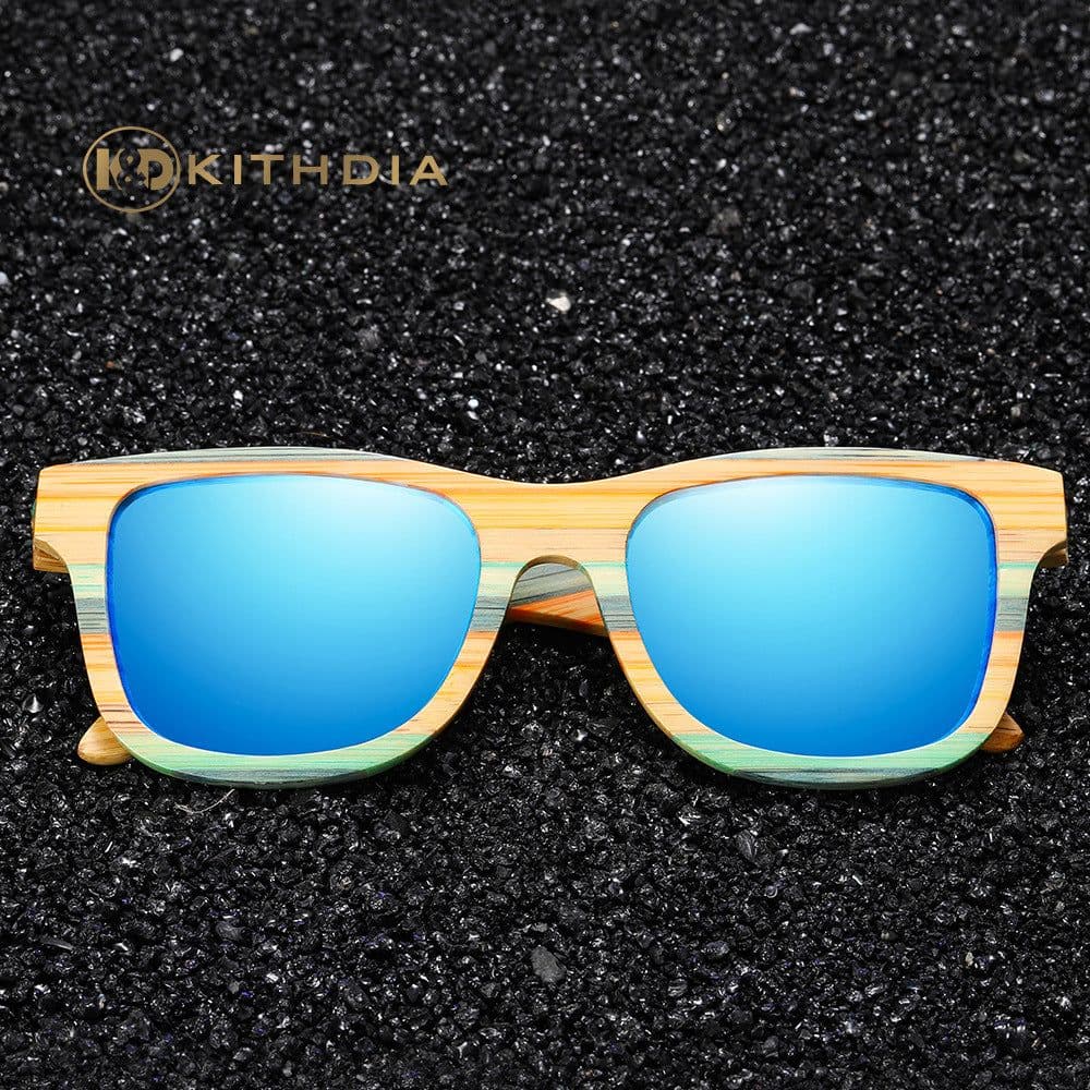image-Bamboo Wood Polarized Sunglasses