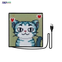 image-TBD 64x64 Flexible LED Display Screen 3.67mm Pitch Bluetooth