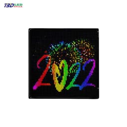 image-TBD 64x64 Flexible LED Display Screen 3.67mm Pitch Bluetooth