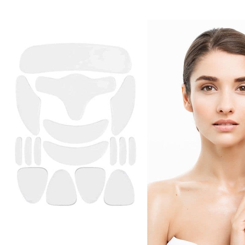 image-Europa Reusable Silicone Anti-Wrinkle Patches 11-Piece Set
