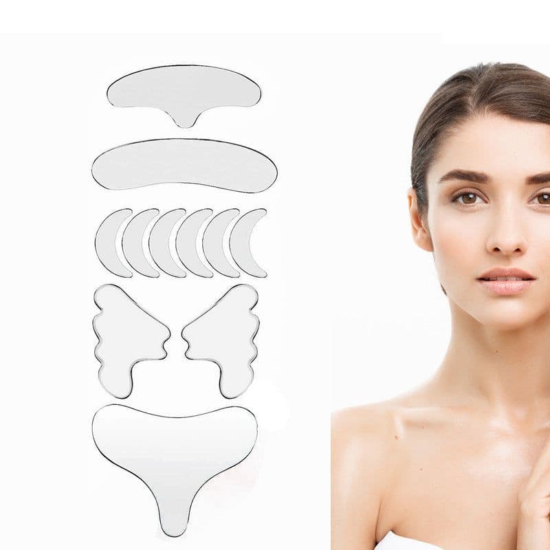 image-Europa Reusable Silicone Anti-Wrinkle Patches 11-Piece Set