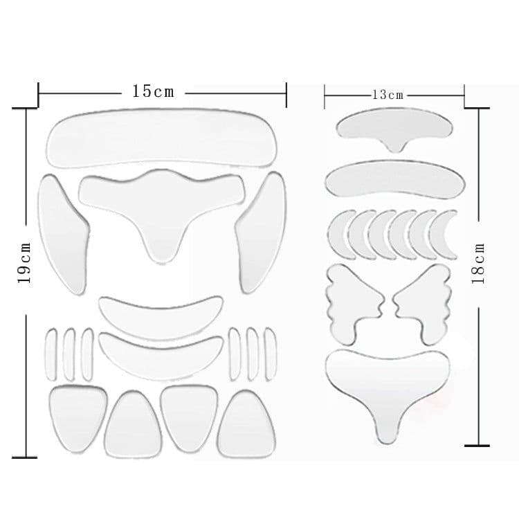 image-Europa Reusable Silicone Anti-Wrinkle Patches 11-Piece Set