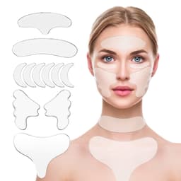 image-Europa Reusable Silicone Anti-Wrinkle Patches 11-Piece Set