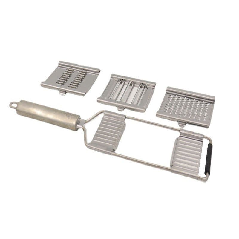 image-VERET Stainless Steel Multifunctional Vegetable Grater Cutter