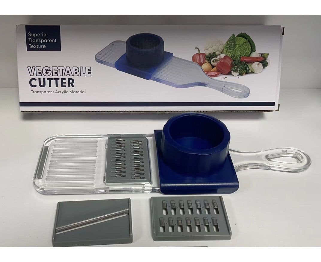 image-VERET Stainless Steel Multifunctional Vegetable Grater Cutter