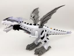 image-Lemei Electric Fire-Breathing Dragon Dinosaur Model Toy