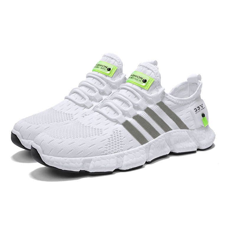 image-Men's Fly Woven Mesh Casual Sports Shoes Low Top Sneakers
