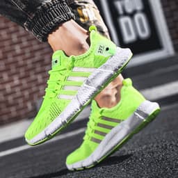 image-Men's Fly Woven Mesh Casual Sports Shoes Low Top Sneakers