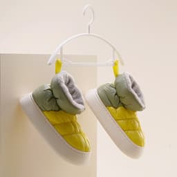 image-Women's Cotton Slippers Winter Warm Fur Snow Boots