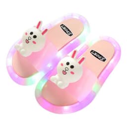 image-Children's Luminous Unicorn Slippers