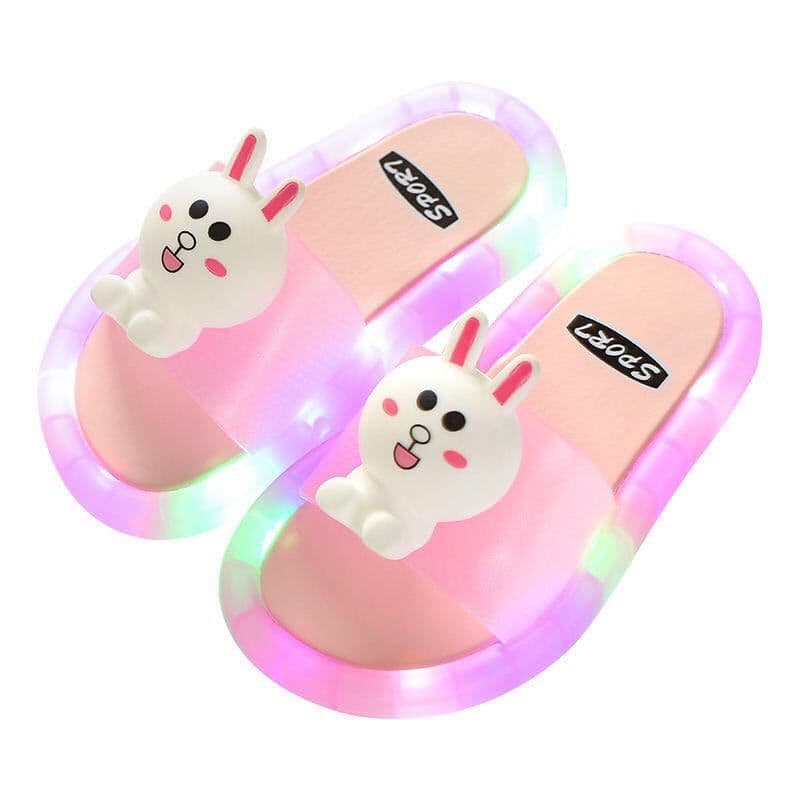 image-Children's Luminous Unicorn Slippers