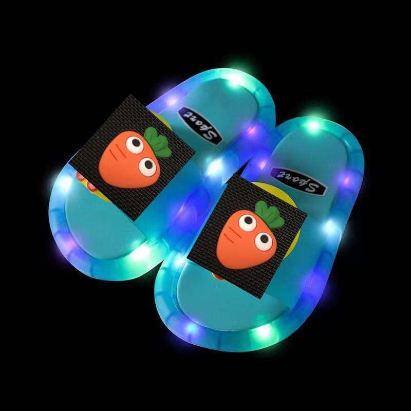 image-Children's Luminous Unicorn Slippers