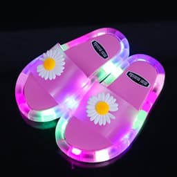 image-Children's Luminous Unicorn Slippers