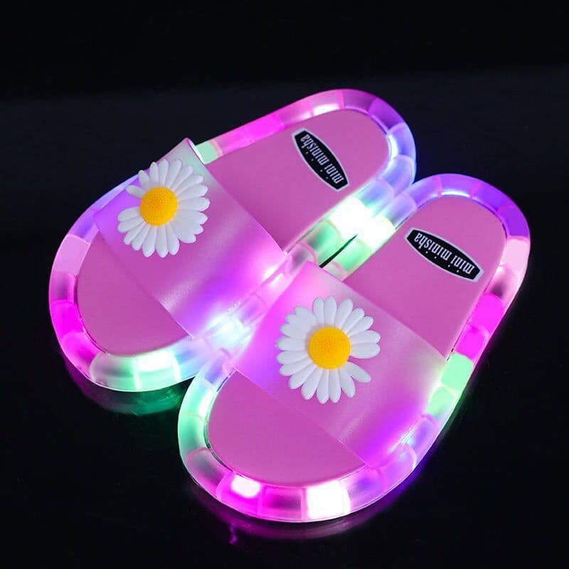 image-Children's Luminous Unicorn Slippers
