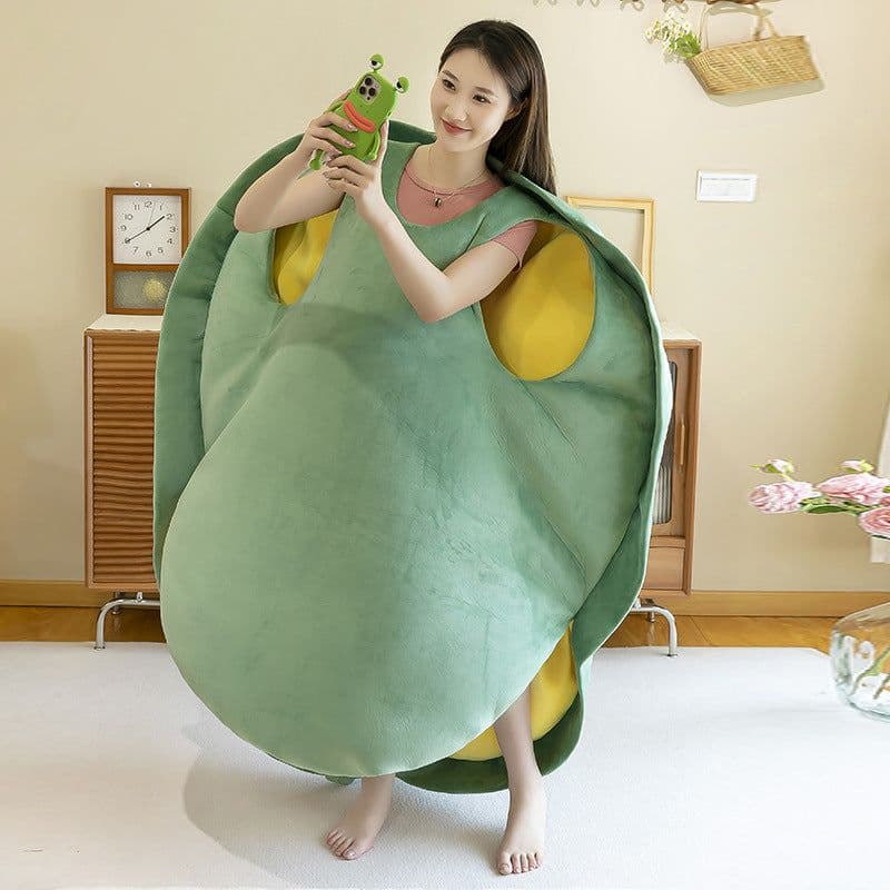 image-Wearable Turtle Shell Plush Pillow Doll 160cm