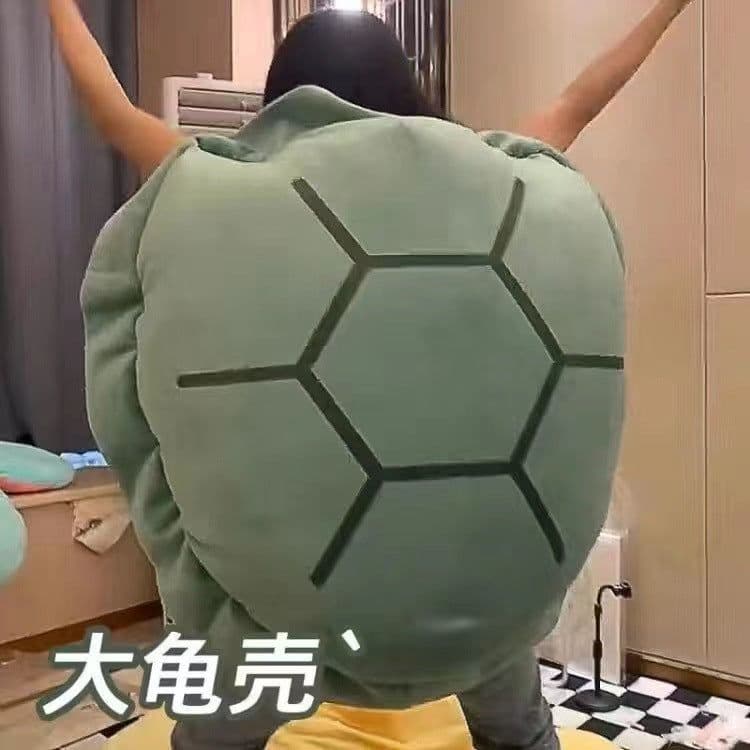 image-Wearable Turtle Shell Plush Pillow Doll 160cm