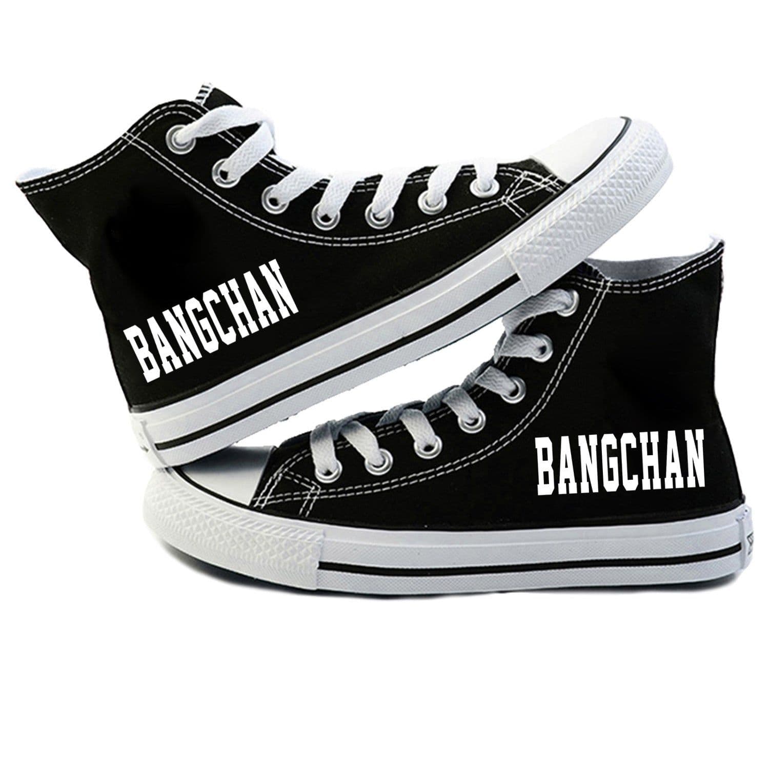 image-Stray Kids Canvas High-Top Shoes Unisex Breathable Sneakers