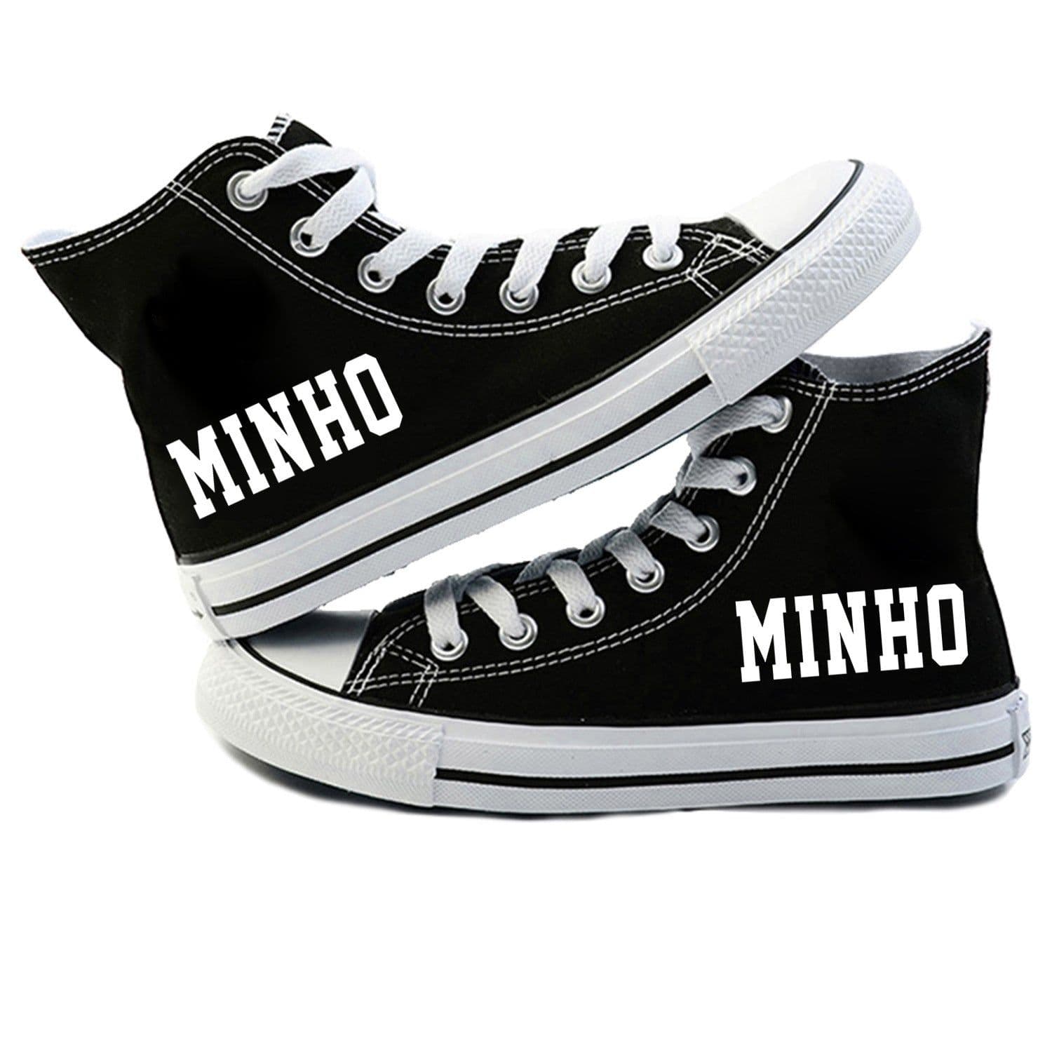 image-Stray Kids Canvas High-Top Shoes Unisex Breathable Sneakers