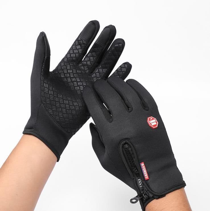image-Men's Waterproof Touchscreen Winter Gloves for Skiing & Riding