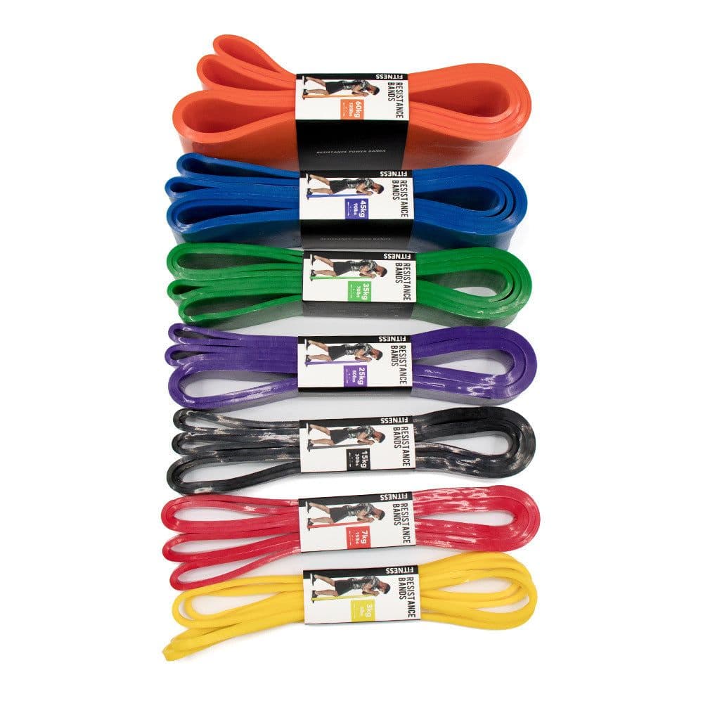 image-Resistance Band with Handles and Door Anchor - TPE Latex Yoga Fitness