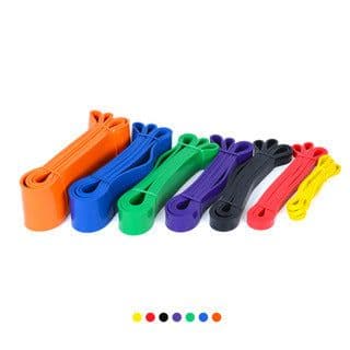 image-Resistance Band with Handles and Door Anchor - TPE Latex Yoga Fitness