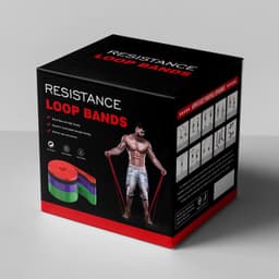 image-Resistance Band with Handles and Door Anchor - TPE Latex Yoga Fitness