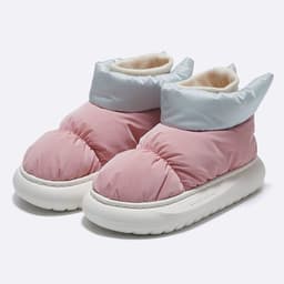 image-Love Home EVA Down Cotton Slippers Indoor Outdoor Unisex