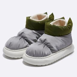 image-Love Home EVA Down Cotton Slippers Indoor Outdoor Unisex