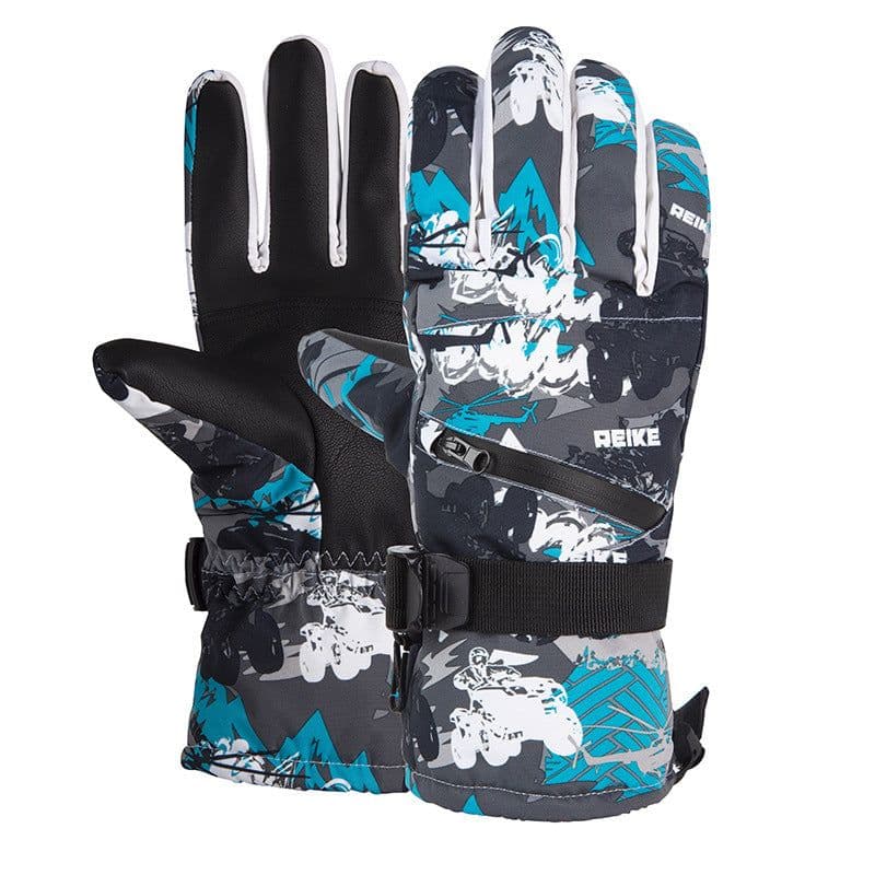 image-THREE SNOWMEN Ski Gloves Waterproof Touchscreen Winter Gloves