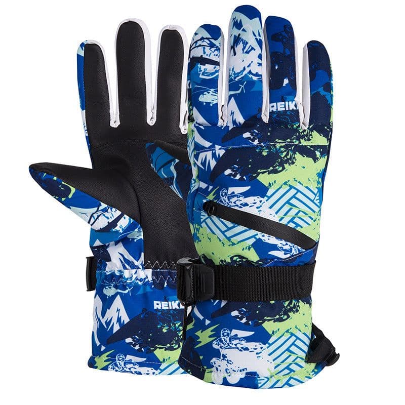 image-THREE SNOWMEN Ski Gloves Waterproof Touchscreen Winter Gloves