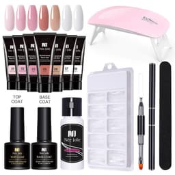 image-NeeJolie Nail Extension Gel Kit 15-Piece Set Paper-Free
