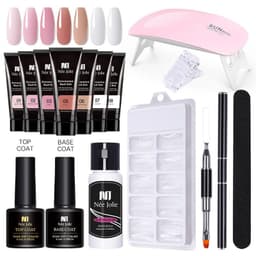 image-NeeJolie Nail Extension Gel Kit 15-Piece Set Paper-Free