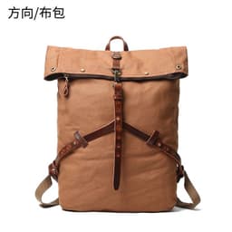 image-Canvas Travel Backpack 20-35L Vintage Style Large Capacity