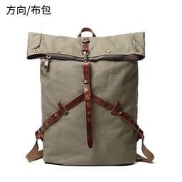 image-Canvas Travel Backpack 20-35L Vintage Style Large Capacity