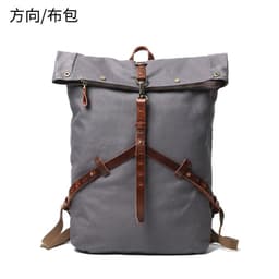 image-Canvas Travel Backpack 20-35L Vintage Style Large Capacity