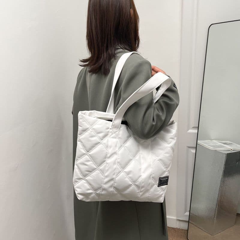 image-Cool Fire Bags Oxford Cloth Tote Bag Large Capacity Shoulder Bag