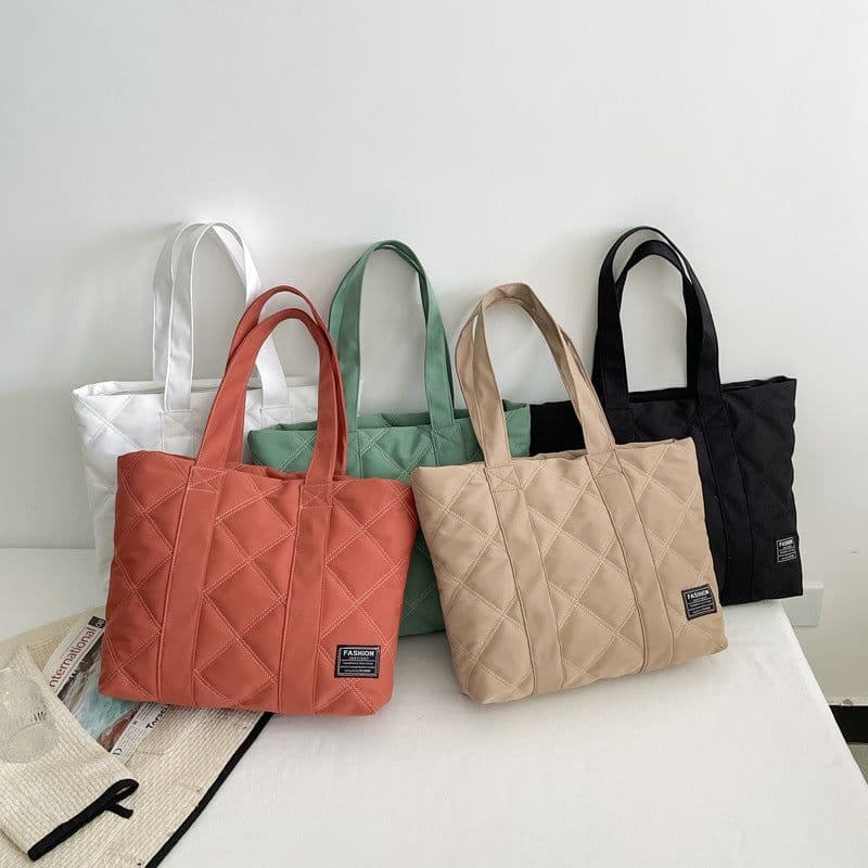 image-Cool Fire Bags Oxford Cloth Tote Bag Large Capacity Shoulder Bag