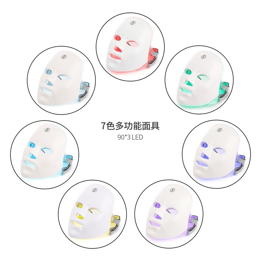 image-LED Facial Mask Light Therapy Skin Rejuvenation Beauty Device
