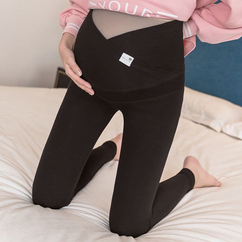 image-Real Price Maternity Leggings with Belly Support