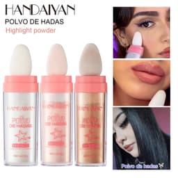 image-15g White Moonlight Highlighter Powder Shimmer Face Body Makeup