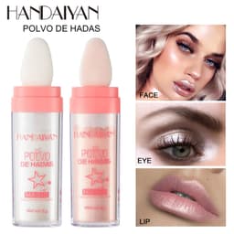 image-15g White Moonlight Highlighter Powder Shimmer Face Body Makeup