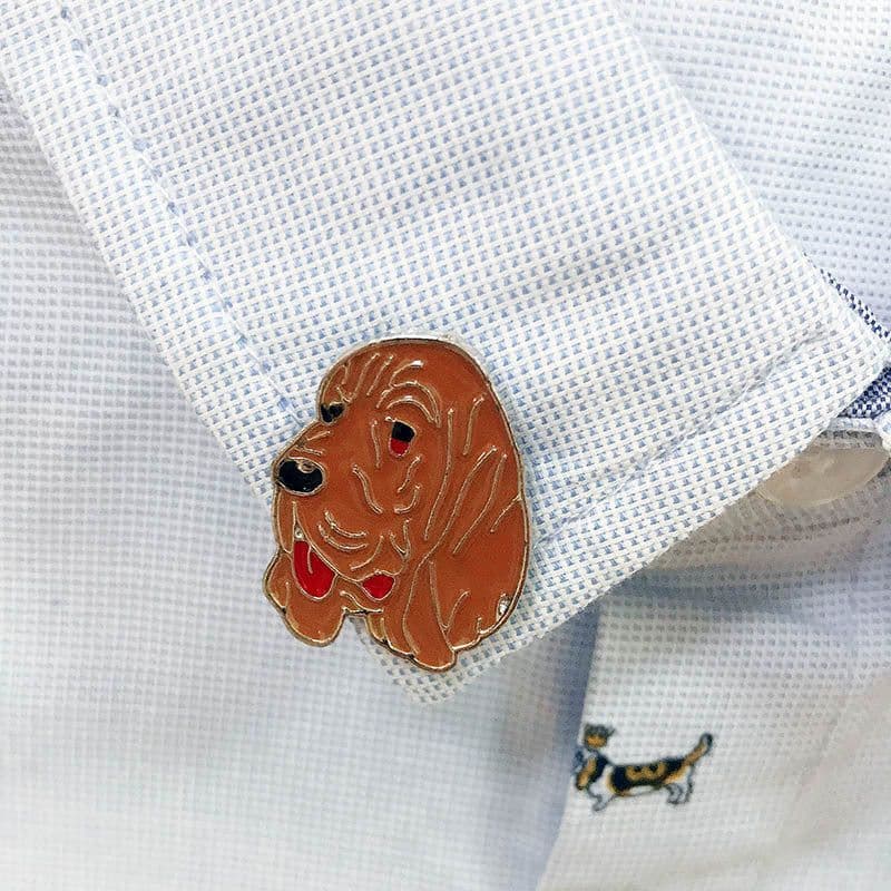 image-Pet Dog Brooch Pin Metal Animal Badge Accessory