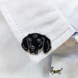 image-Pet Dog Brooch Pin Metal Animal Badge Accessory