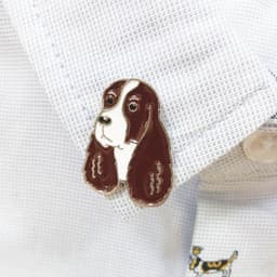 image-Pet Dog Brooch Pin Metal Animal Badge Accessory