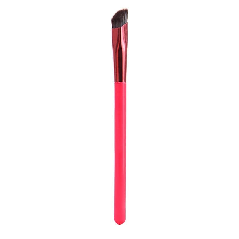 image-Eyebrow Brush Portable Nylon Bristle Makeup Tool 15cm