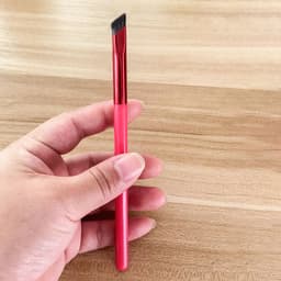 image-Eyebrow Brush Portable Nylon Bristle Makeup Tool 15cm