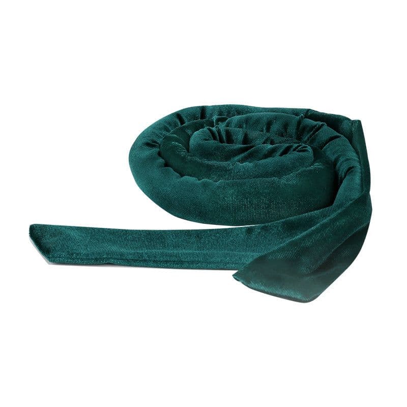 image-INGRID No Heat Curling Ribbon Headband Leopard Print Cotton Velvet