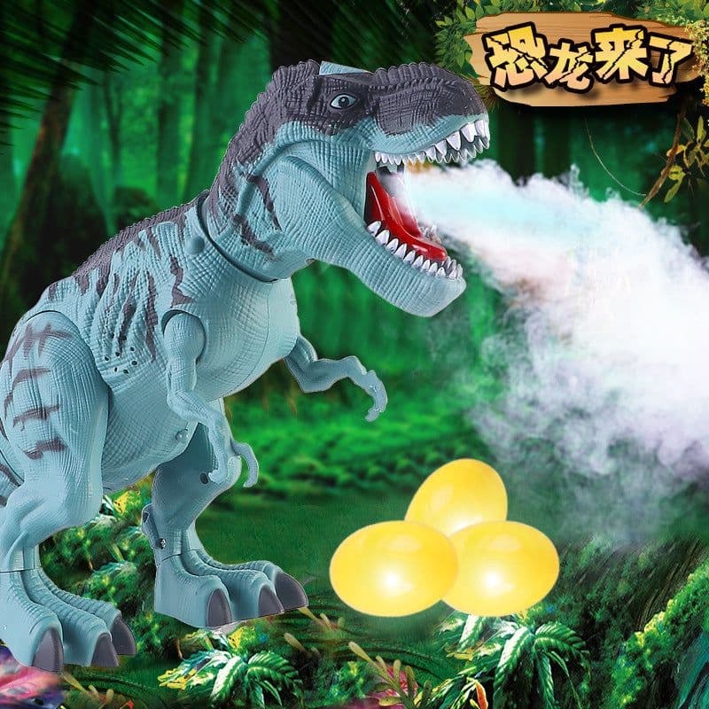 image-Dinosaur Spray Tyrannosaurus Rex Projection Toy with Eggs