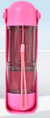 image-Portable Pet Water & Food Cup for Dogs - Travel Feeding Bottle