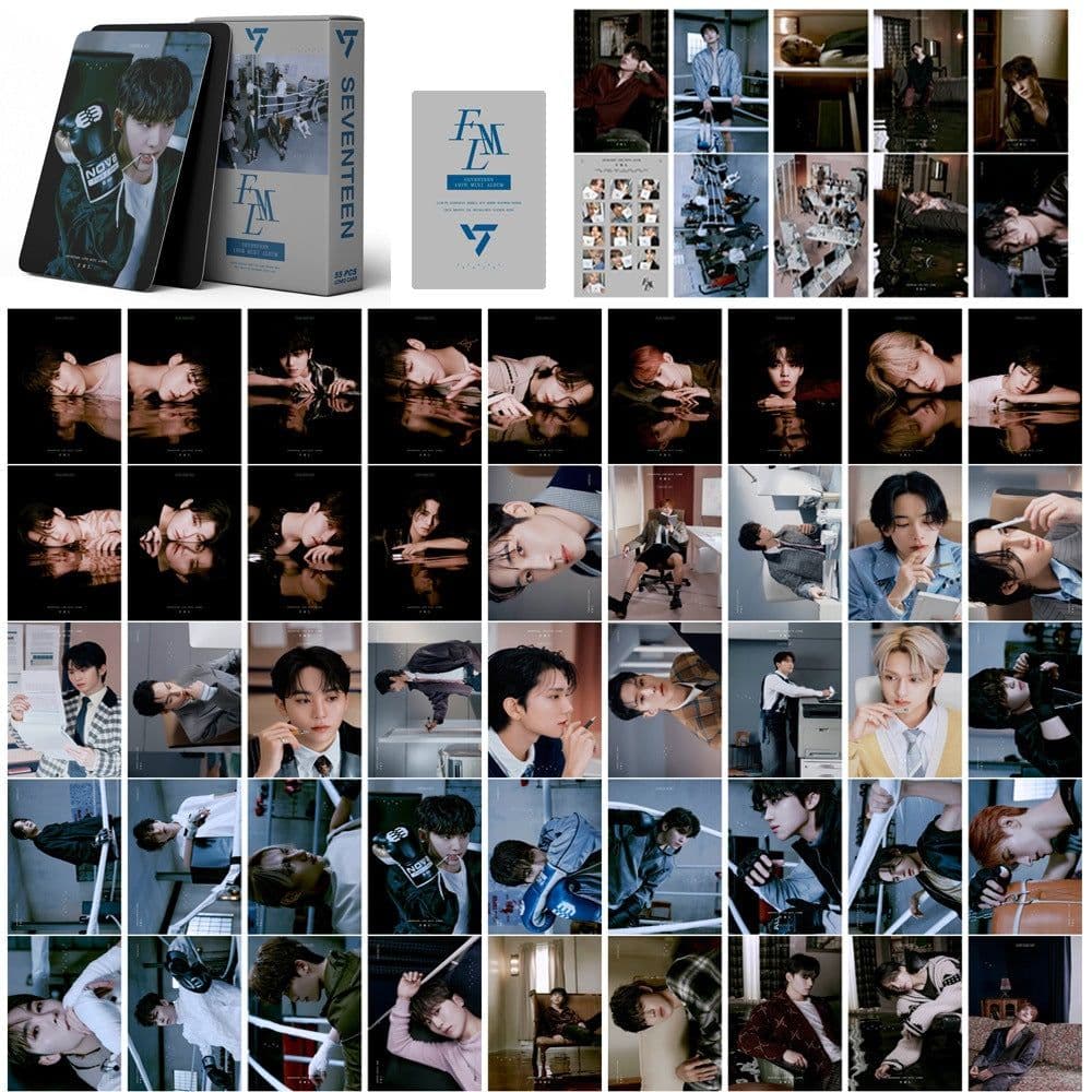 image-SEVENTEEN FML LOMO Cards 55pc Set HOSHI WONWOO THE8